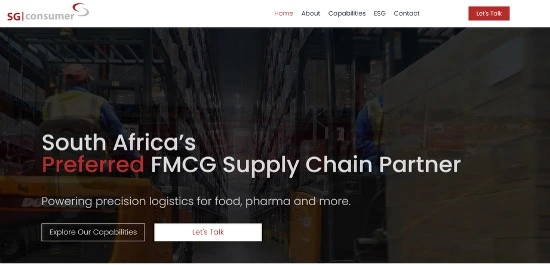 SG Consumer FMCG supply chain and logistics services in South Africa